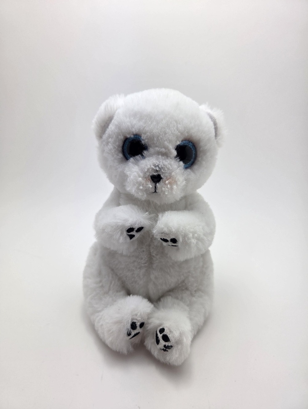 Ty Beanie Bellies “Wuzzy” the Polar Bear - No Hang Tag! (8 inch)